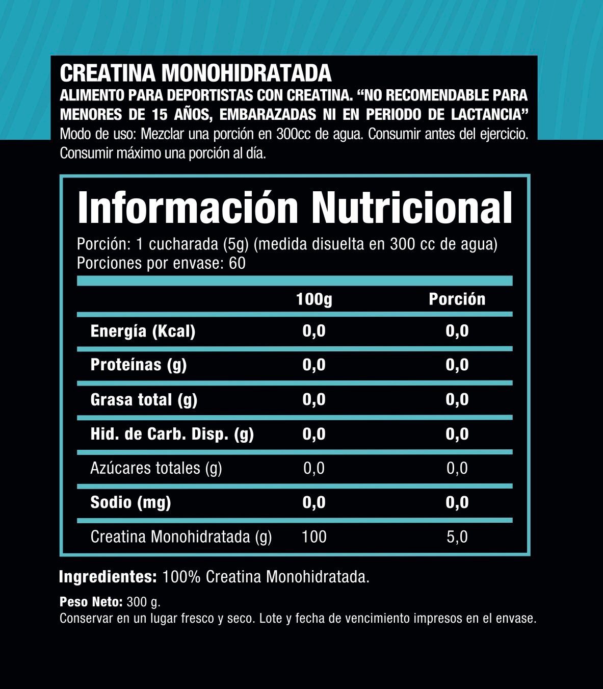 Creatina Monohidratada NCF - Imagen 2